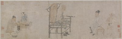 Xiao Yi Obtaining the Lanting Manuscript by Trickery by Wen Zhengming
